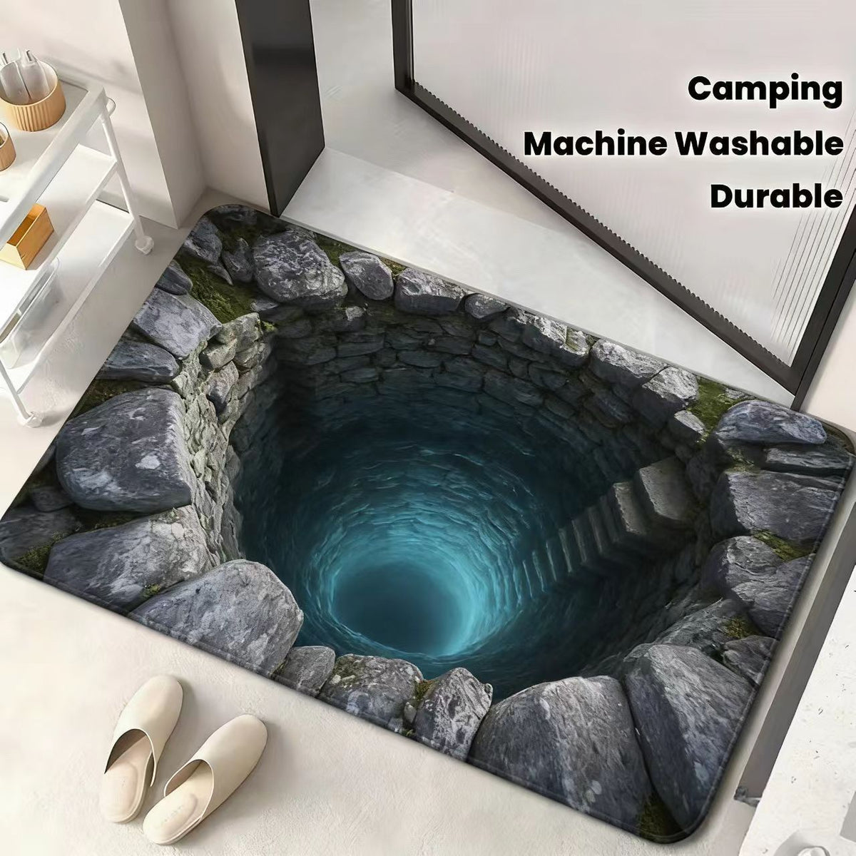 3D Pool Design Fußmatte