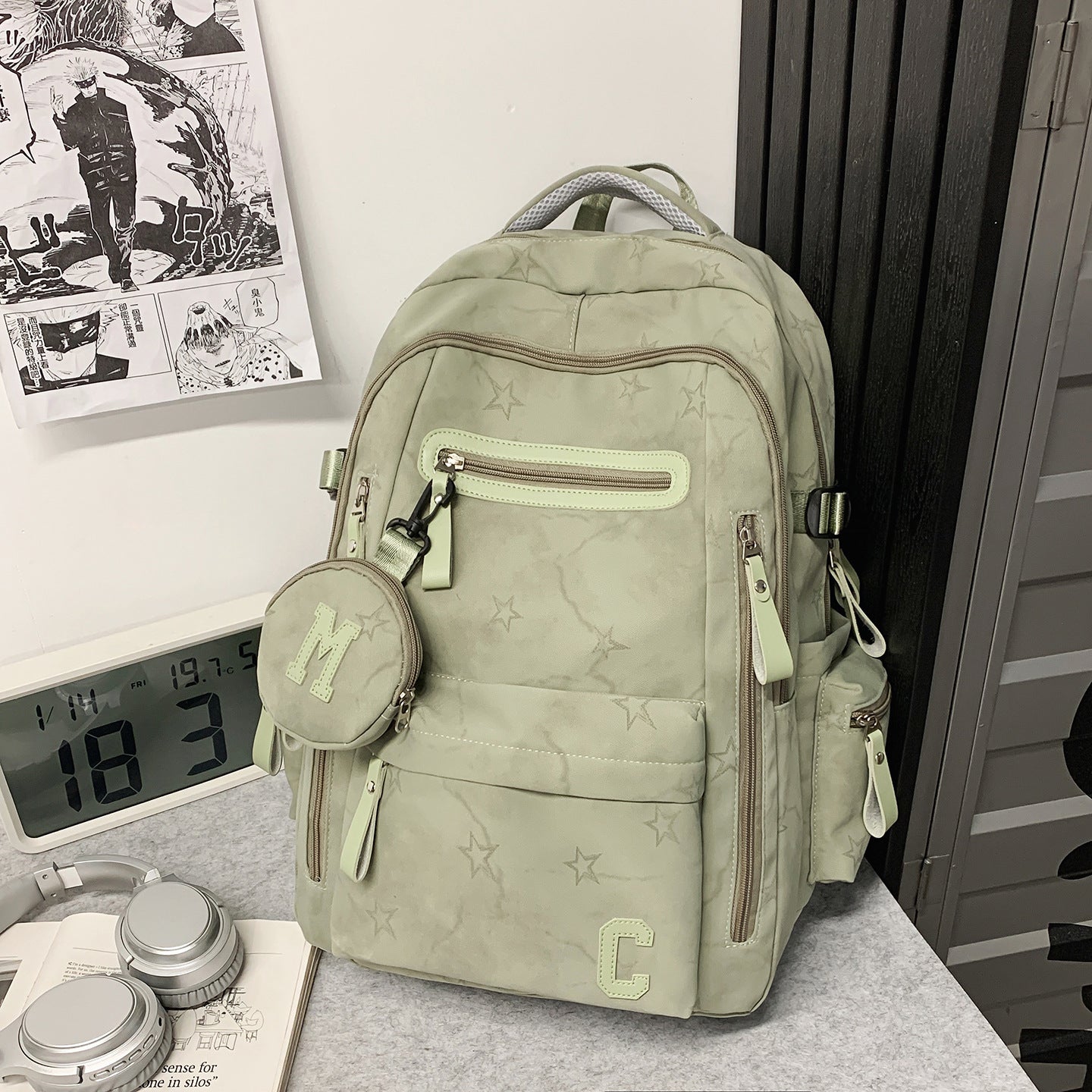 Vielseitiger Mehrfachfächer-Rucksack
