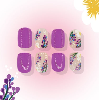 Florale Kunst Nagelverstärkungen Brehn