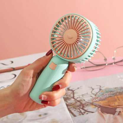 Damen Tragbarer Handventilator mit ergonomischem Griff und flexibler Luftzirkulation Brehn