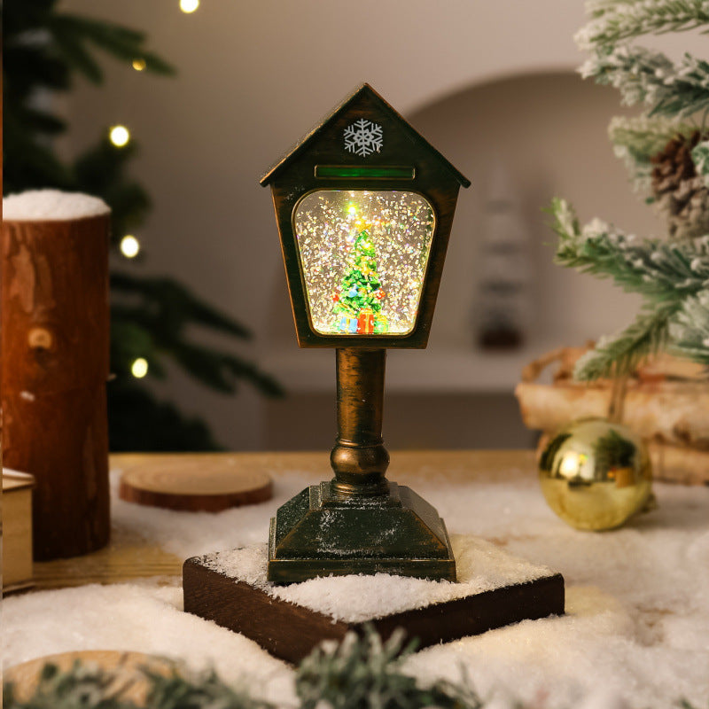 Beleuchtete Weihnachtslaterne Brehn