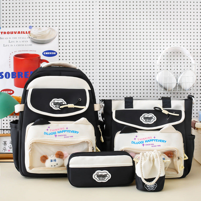 Multi-Funktionale 5-teilige Schulranzen Organizer Set Brehn