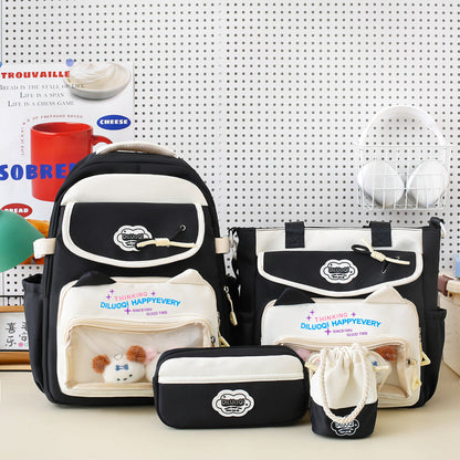 Multi-Funktionale 5-teilige Schulranzen Organizer Set Brehn