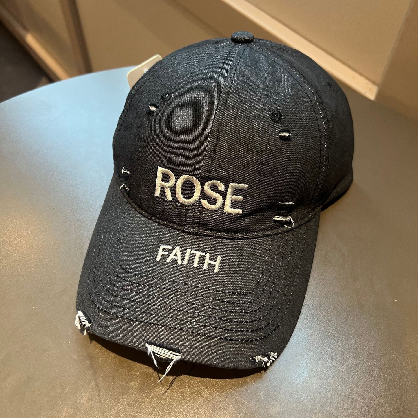 Vintage Baseball Cap mit inspirierender Stickerei