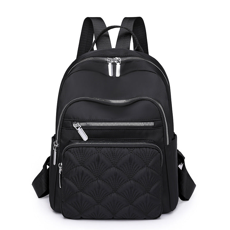 Strukturierter gesteppter Rucksack Brehn