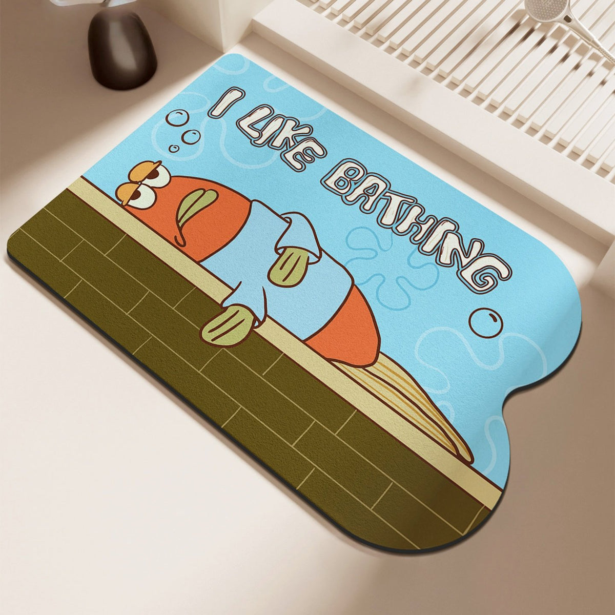 Fun-Themen Badematte