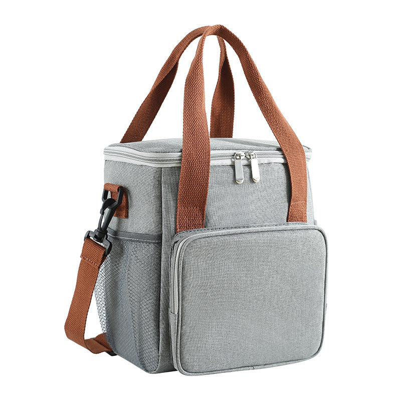 Damen Kühltasche mit isoliertem Innenraum und zusätzlichem Fach Brehn