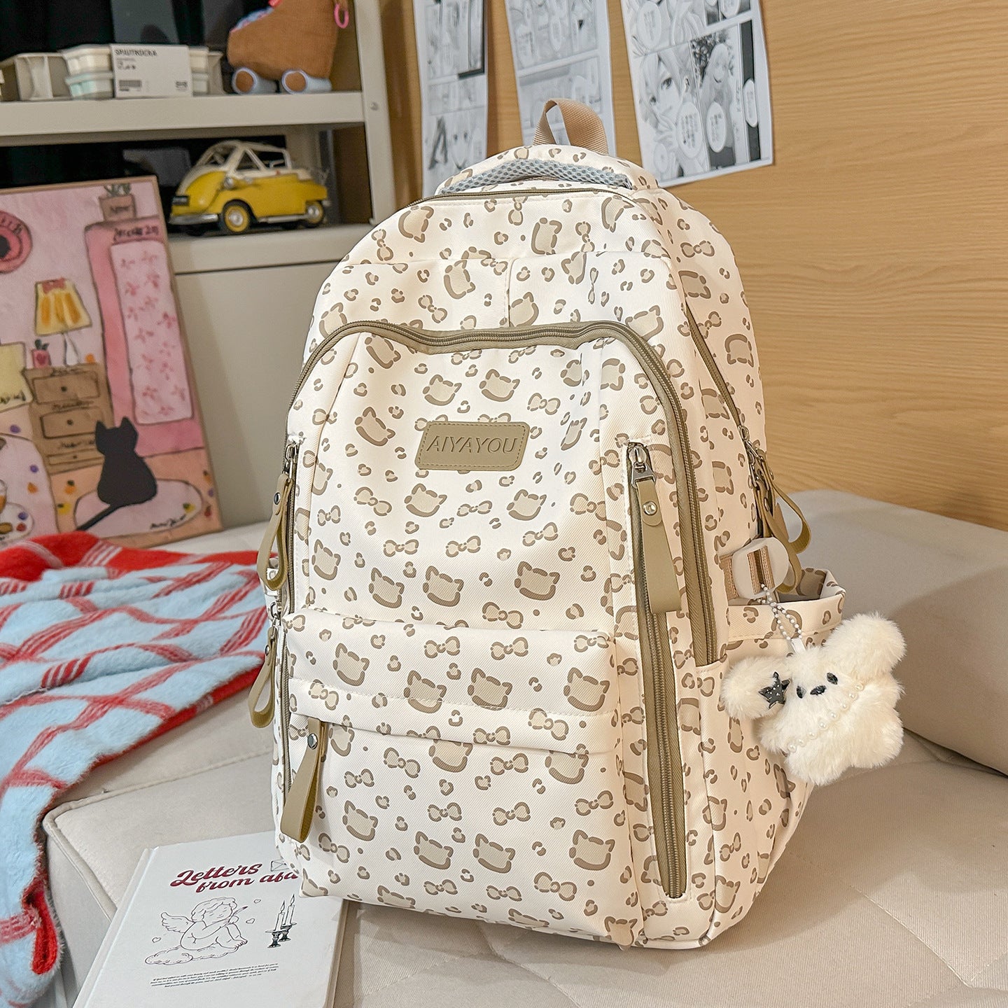 Verspielter Bedruckter Rucksack