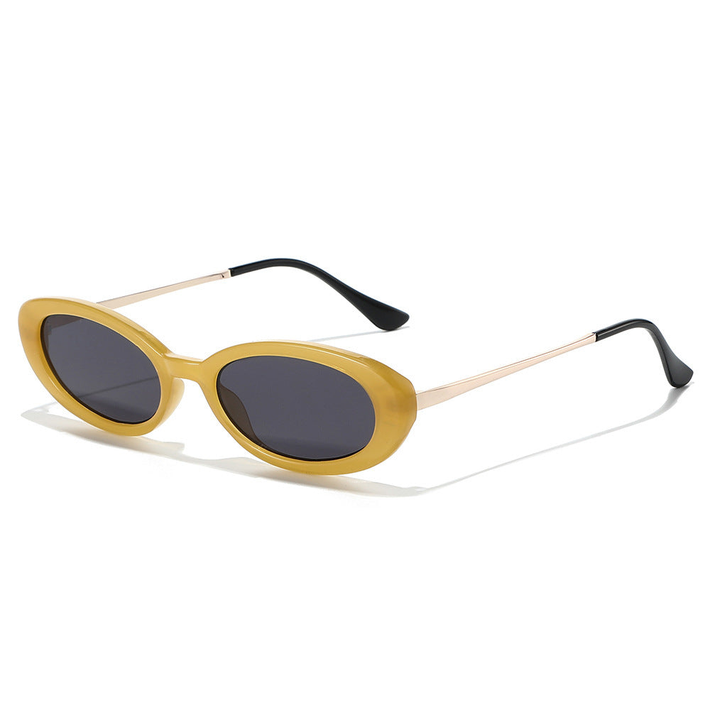 Elegante Übergroße Oval Sonnenbrille Brehn