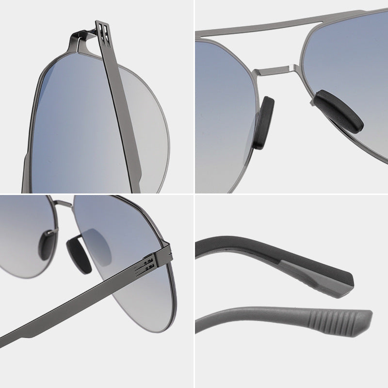 Premium leichte Aviator Sonnenbrille Brehn