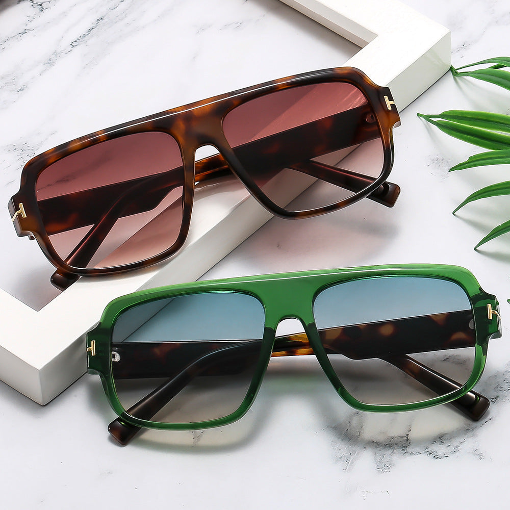 Damen trendige quadratische Sonnenbrille Brehn