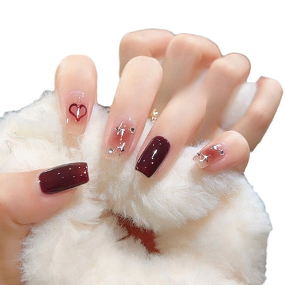 Glitter Ombre Press-On Nägel Brehn