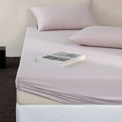 Deep-Fit Stretch-Jersey-Bettlaken-Set mit elastischer Tasche