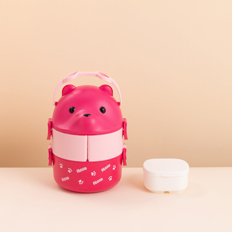 Süße tierische Bento-Lunchbox