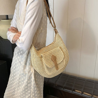Handgefertigte Makramee-Hobo-Tasche Brehn