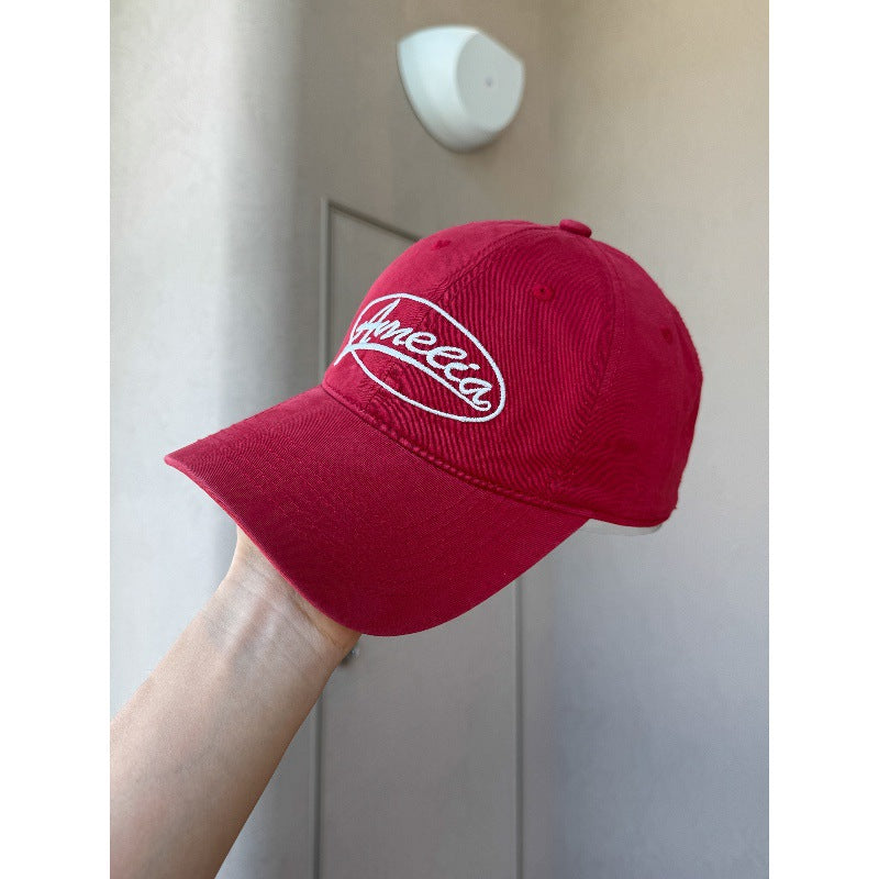 Damen Bestickte Logo Baseballkappe Brehn