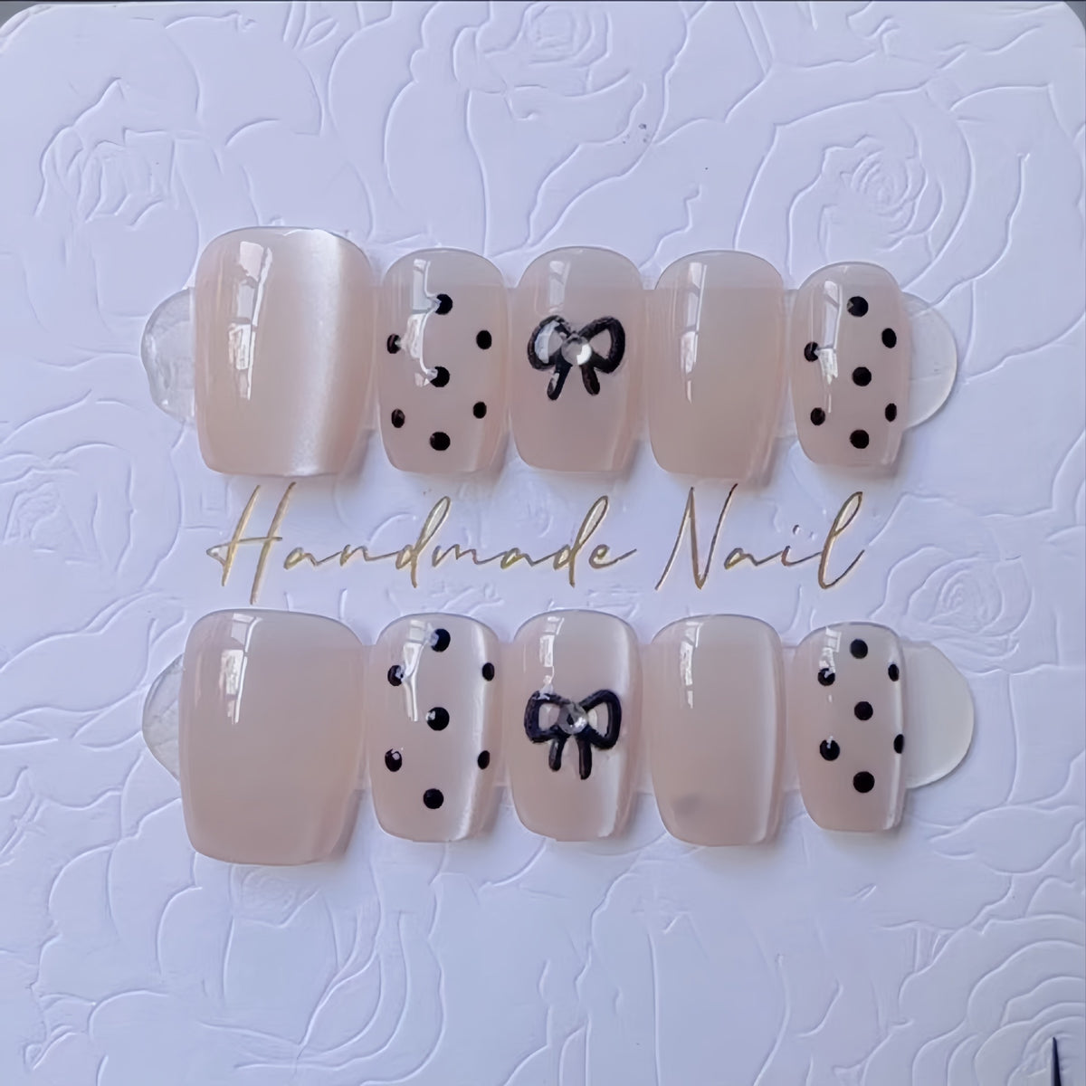 Handgemachtes Nail Set Brehn