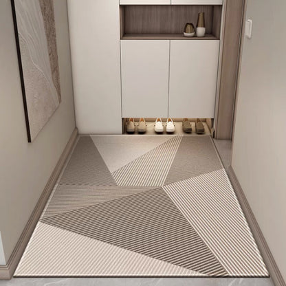 Geometrisches Muster Anti-Rutsch Eingangsmatte