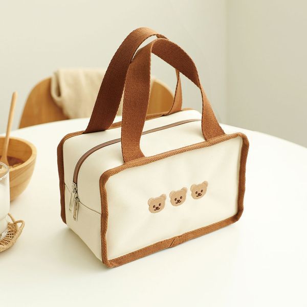 Canvas Kinder Bestickte Hasen Tasche