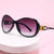 Damen Modische Oversized-Sonnenbrille mit luxuriösen Akzenten Brehn