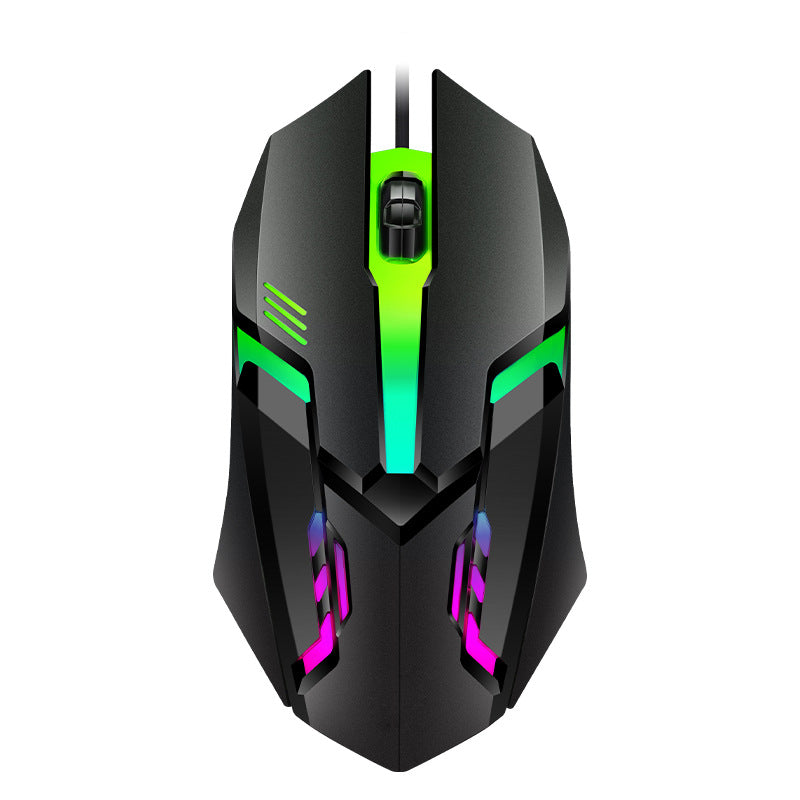 Hochpräzise ergonomische Gaming-Maus für Männer mit RGB-Beleuchtung Brehn