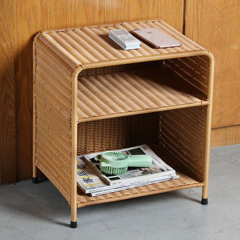 Unisex Offenes Regalsystem aus geflochtenem Material Brehn