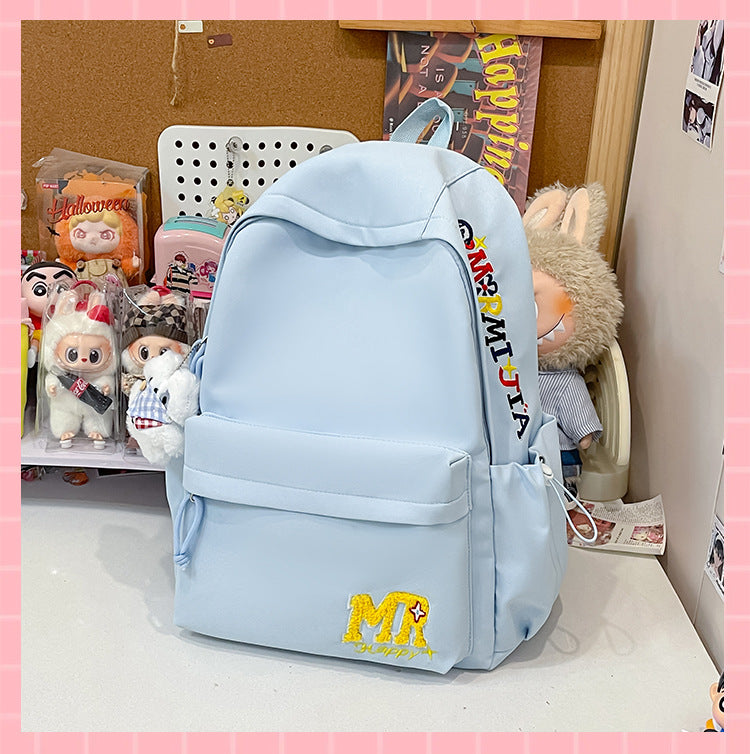Lässiger Mehrfach-Taschen Schulrucksack