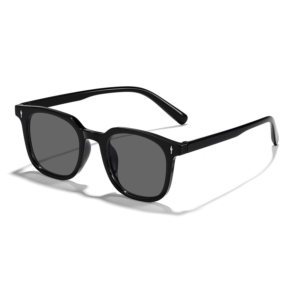 Damen modische Sonnenbrille mit transparentem Rahmen und UV-Schutz Brehn