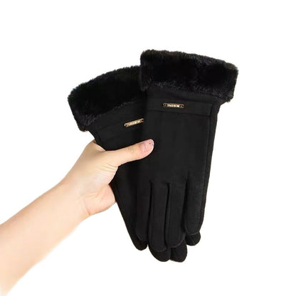 Luxuriöse Fleecegefütterte Touchscreen-Handschuhe Brehn