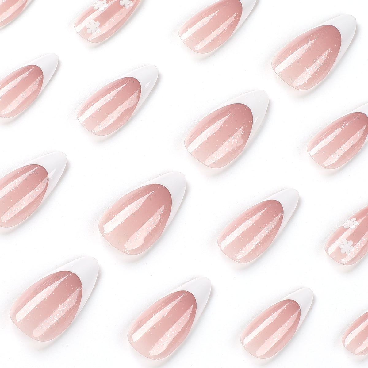 Kunstvolle Nagelkunst im modernen Ombre-Design Brehn