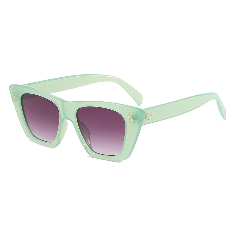 Damen modische Cat-Eye Sonnenbrille mit UV-Schutz und stilvollem Design Brehn