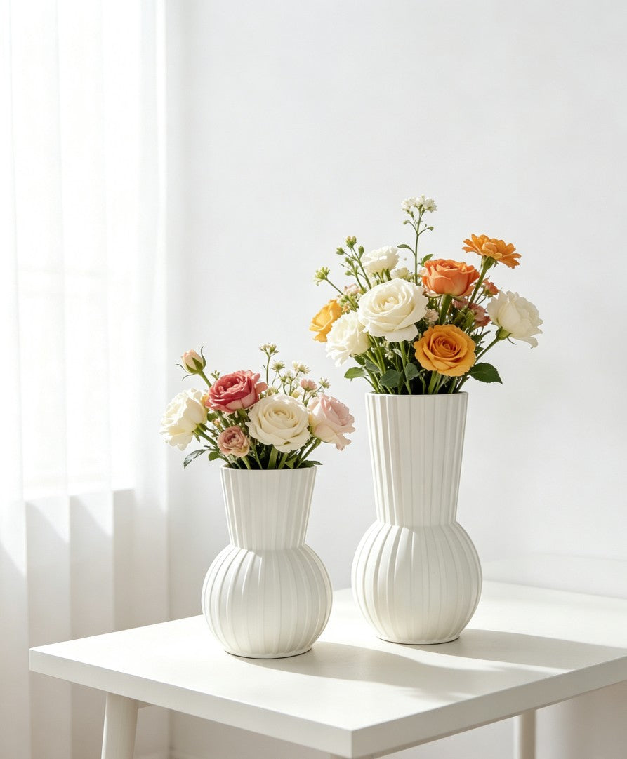 Elegantes Blumenarrangement Vase Brehn