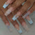 3D Floral Decorative Press-On Nail Art Brehn