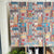 Künstlerische geometrische Wandteppichdecke