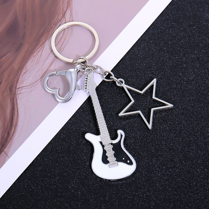 Schlüsselanhänger mit Gitarren-Design Brehn