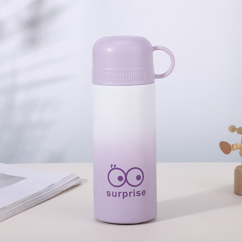 Damen trendige Thermosflasche mit praktischem Tragegriff Brehn