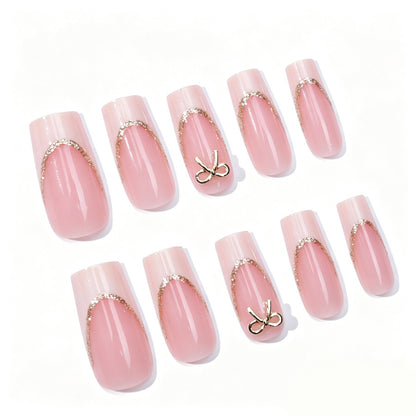 Elegante Französische Spitze Nagelkunst Brehn