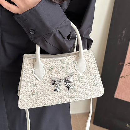 Elegante bestickte Mini-Handtasche
