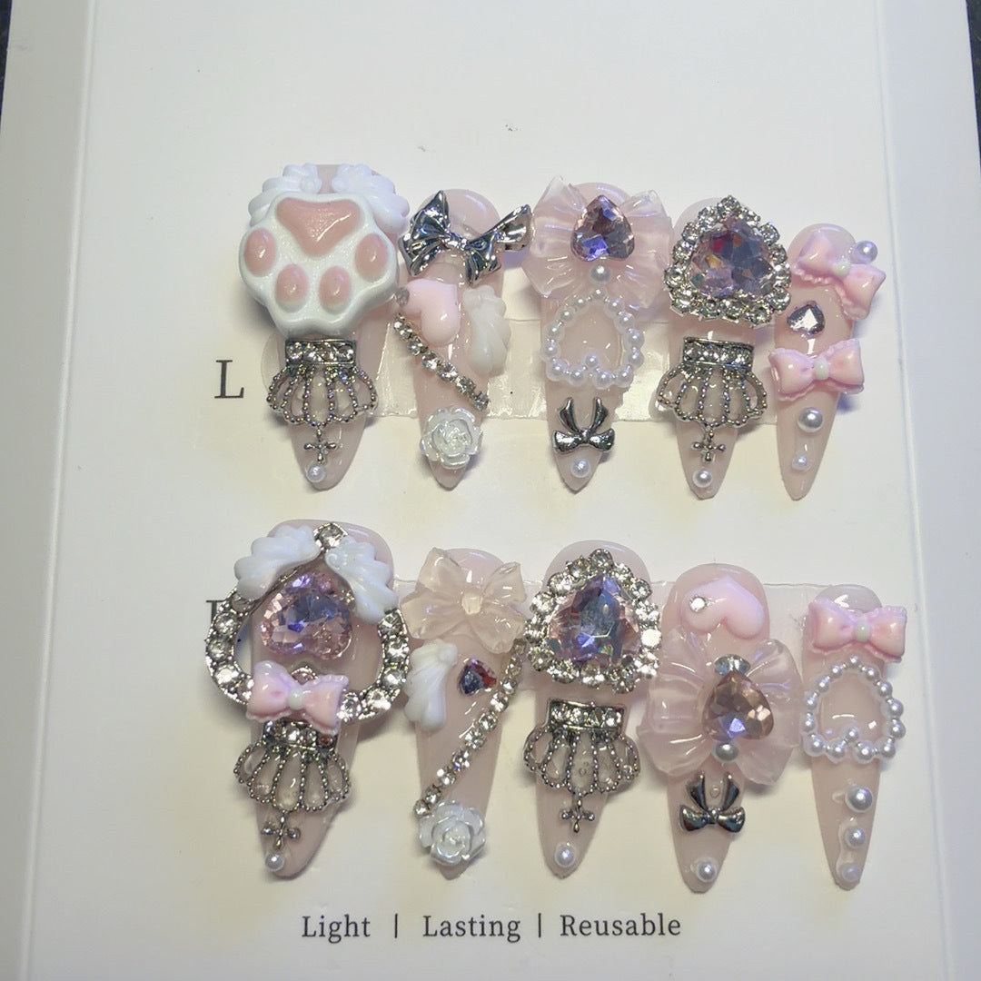 Dekorative Strass Haarklammern Set