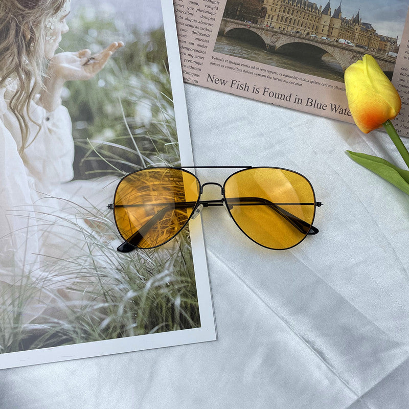 Vintage-inspirierte Pilotenbrille Brehn