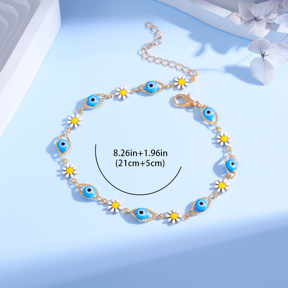 Eye Charm und Daisy Armband Brehn