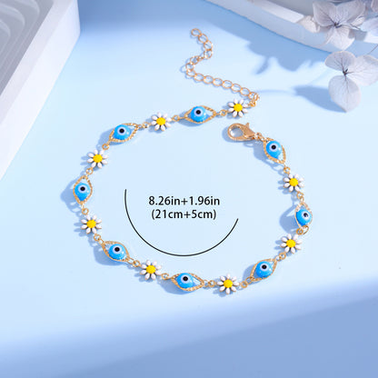 Eye Charm und Daisy Armband Brehn
