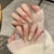 Elegantes mit Strass verziertes Press-On-Nail-Art-Set Brehn