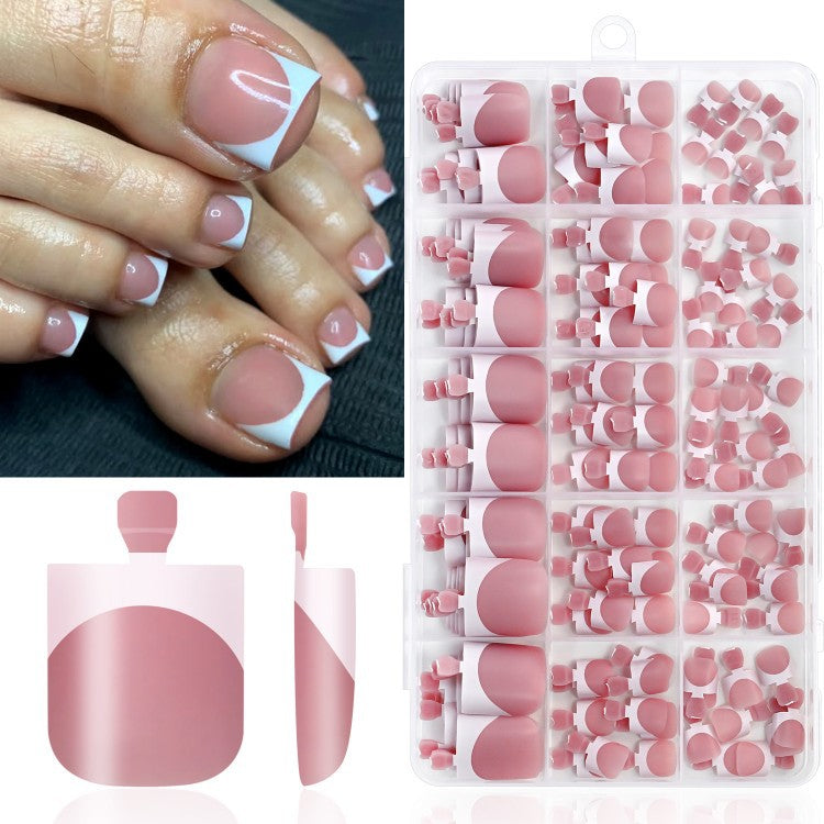 Premium Quality French Tip Press-On Nails Brehn