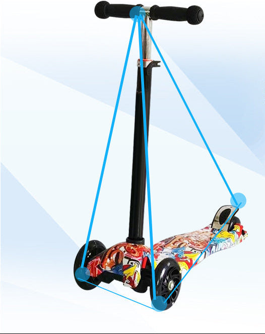 Dreirad Balance Scooter Brehn