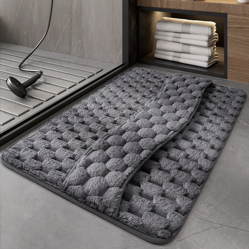 Modern rutschfeste Badematte Brehn