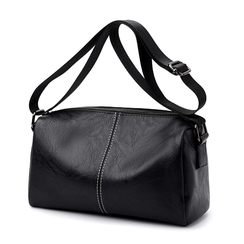 Vintage Leder Umhängetasche Brehn