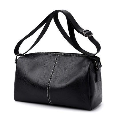 Vintage Leder Umhängetasche Brehn