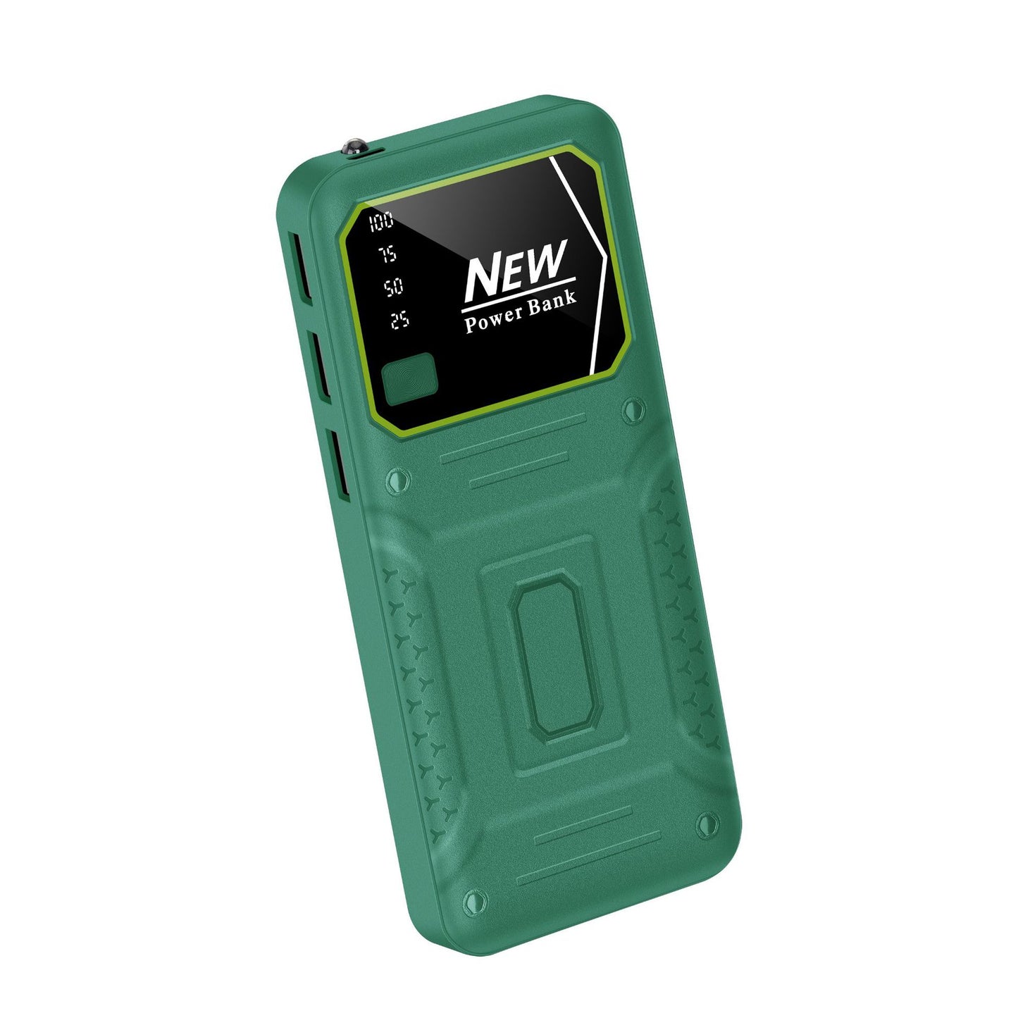 Robuste Powerbank mit Präziser Digitaler Ladestandanzeige Brehn