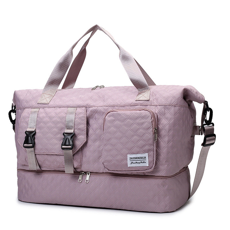 Premium gep quiltete Reisetasche